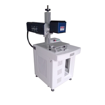 White and Black ABS Fiber Laser Marking Machine/Plastic Laser Marking Equipment